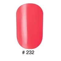 Лак Naomi One Coat 232 коралово-рожевий, щільний, емаль 12 мл