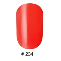 Лак Naomi One Coat 234 червоний, щільний, емаль 12 мл
