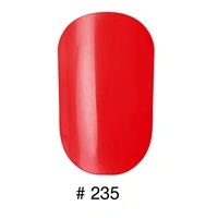Лак Naomi One Coat 235 червоний, щільний, емаль 12 мл