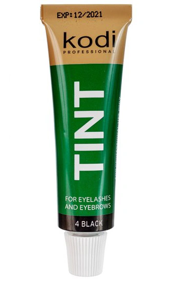 Kodi Dye for eyebrows and eyelashes black 15 мл