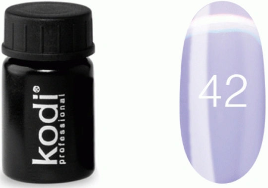 Гель-фарба без липкого шару Kodi Gel Paint №42 світло-бузковий, емаль 4 мл