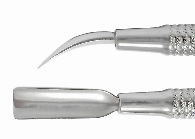Лопатка манікюрна кругла Staleks Manicure pusher round (peak) піка