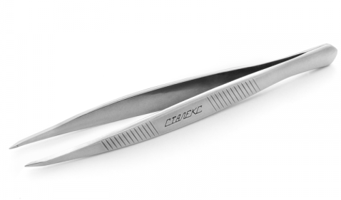 Пінцет для брів Staleks CLASSIC 10 TYPE 5 (П-03) точковий