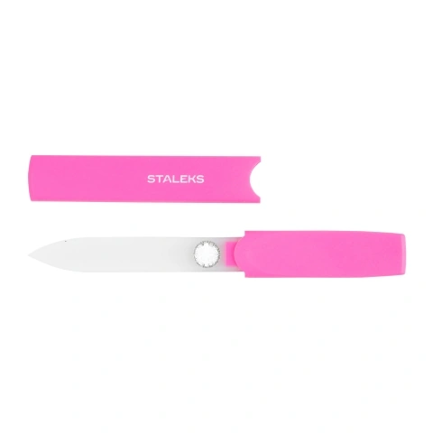 Staleks Nail File Crystal Hard Plastic Packaging 90 мм