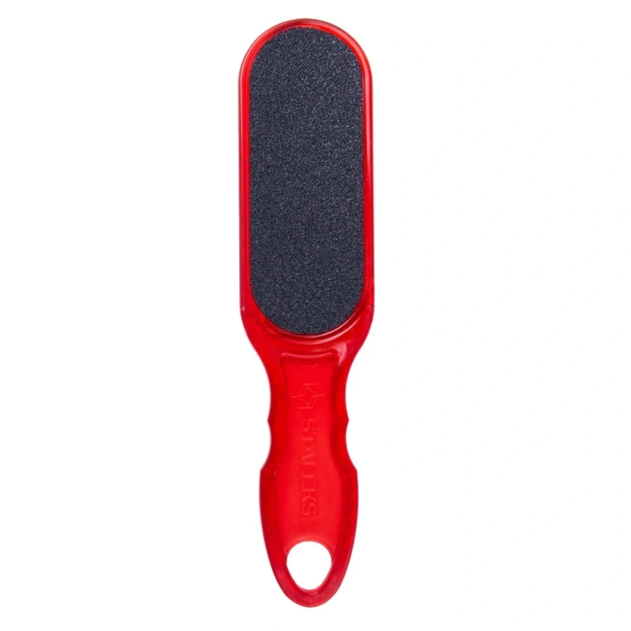 Терка пластикова для стопи Staleks EXPERT 10 TYPE 3 60/80 грит червона