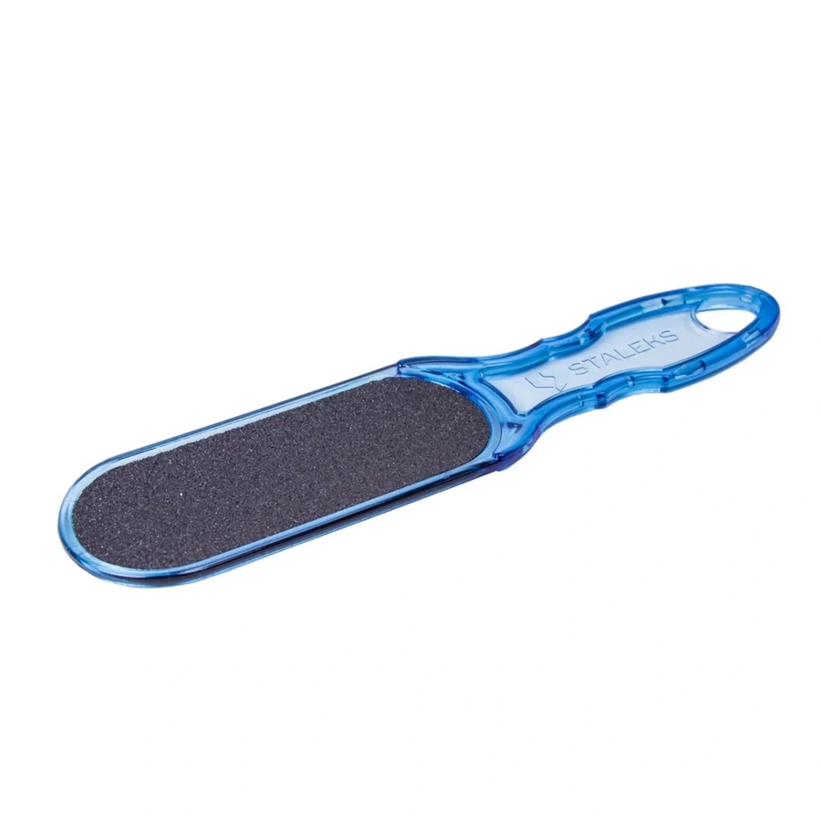 Терка пластикова для стопи Staleks EXPERT 10 TYPE 2 80/120 грит синя