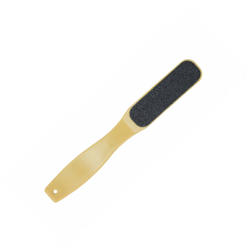 Терка пластикова для стопи маленька Staleks Grater Plastic for Foot Small Beige 80 грит Т-06