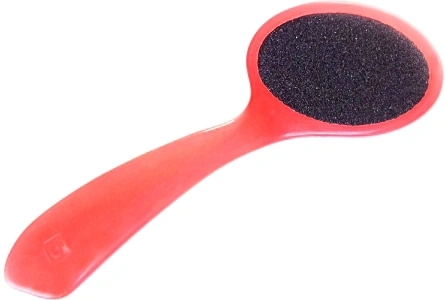 Терка пластикова для стопи НОТКА червона Staleks Grater Plastic for Foot Note Red 60/80 грит