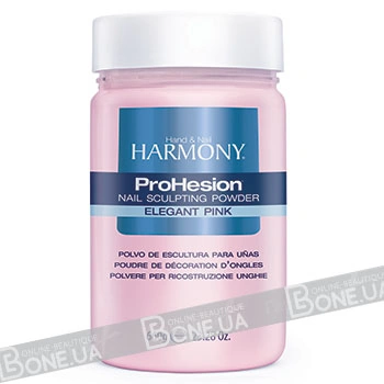 Прозоро-рожева акрилова пудра Harmony ProHesion elegant pink nail sculpting powder 660 г