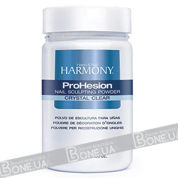 Кришталево-прозора акрилова пудра Harmony ProHesion crystal clear nail sculpting powder 660 г
