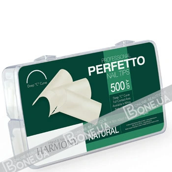 Натуральні типси для нігтів Harmony H Natural Tips 500 шт