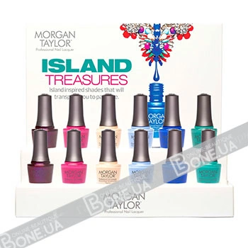 Morgan Taylor Table display Island Treasures 12 шт