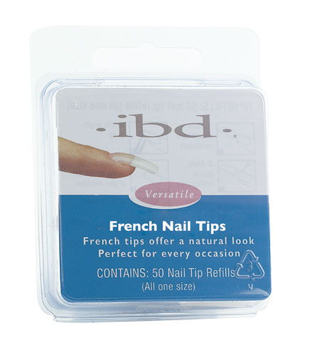 Типси без контактної зони №7, 50 шт IBD Perfect French Nail Tips №7