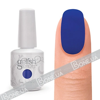 Гель-лак Harmony Gelish Mali-Blu Me Away насичений синій, емаль 15 мл