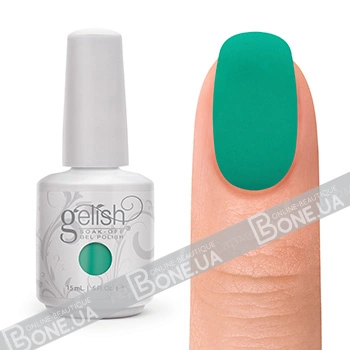 Гель-лак Harmony Gelish Rub Me The Sarong Way м`ятно-смарагдовий, емаль 15 мл