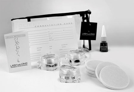 Н-р д/нарощ.вій LASH beLONG Volume Extension Kit w/Black Adhesive з чорн.клеєм