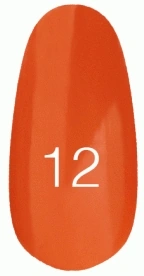 Лак для нігтів Kodi Nail Polish №12 червоний, глянець 15 мл