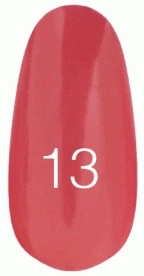 Лак Kodi Nail Polish №13 червоно-коричневий, глянець 15 мл