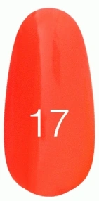Лак Kodi Nail Polish №17 кораловий, неоновий 15 мл
