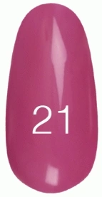 Лак Kodi Nail Polish №21 темний рожево-ліловий, перламутр 15 мл