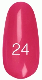Лак Kodi Nail Polish №24 світло-малиновий, неоновий 15 мл