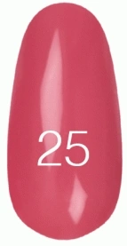 Лак Kodi Nail Polish №25 приглушений малиновий, емаль 15 мл