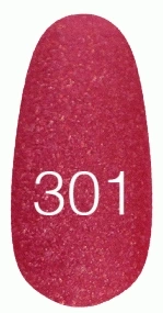 Текстурний лак Kodi Nail Polish №301 малиново-червоний із золотистим шиммером 15 мл