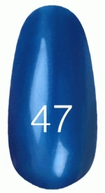 Лак Kodi Nail Polish №47 синій, емаль 15 мл