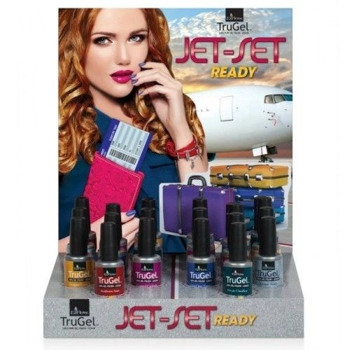 Набір гелевих лаків EzFlow TruGel Kit Jet-Set ready