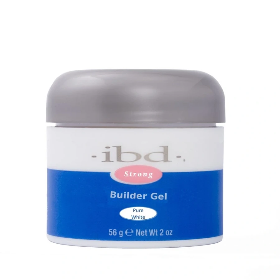 Конструюючий гель IBD UV Builder Gel Pure White білосніжний 56 г