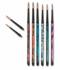 Пензлик з червоною та синьою алюмінієвими ручками CND Masterseries Pro Styler