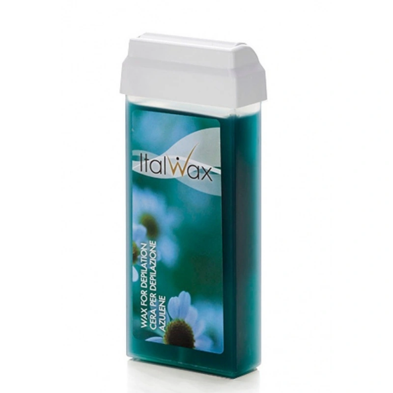 Віск у касетах із роликом Азулен ItalWax Azulene New Roller Wax 100 мл