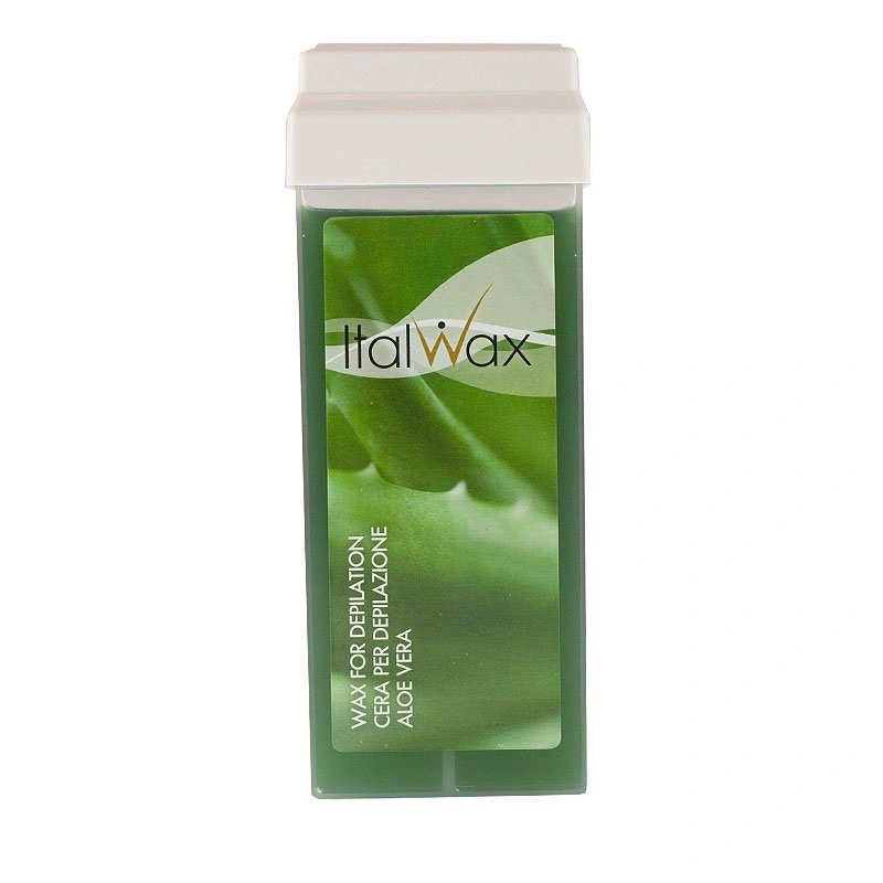 Віск у касетах із роликом Алое Віра ItalWax Aloe New Roller Wax 100 мл