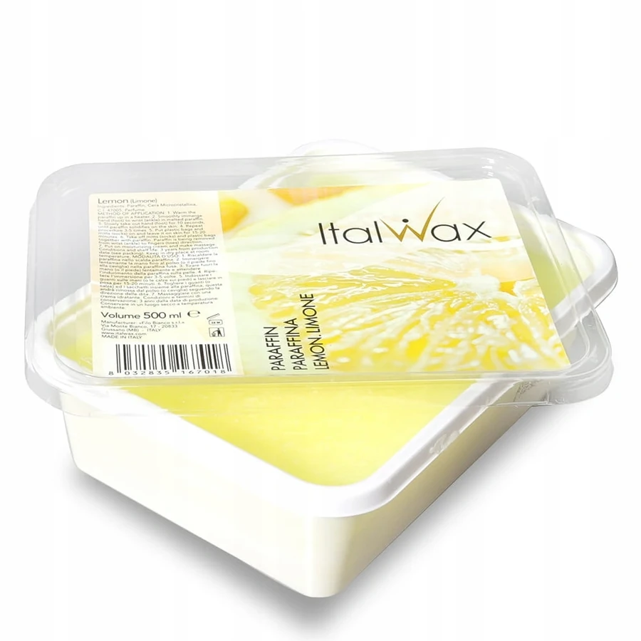 Парафін у брикеті Лимон ItalWax Paraffin in briquette Lemon 0,5 кг