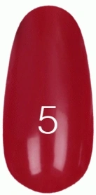 Лак Kodi Nail Polish №5 бордово-малиновий, емаль 15 мл
