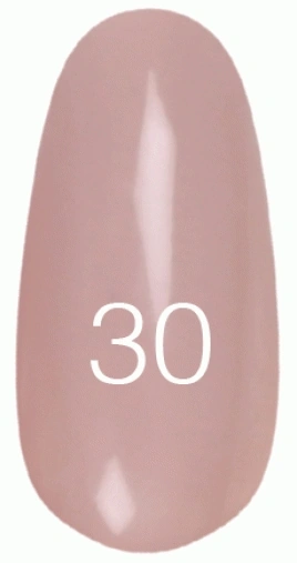 Лак Kodi Nail Polish №30 пастельний бузковий, емаль 15 мл