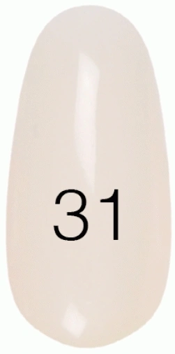 Лак Kodi Nail Polish №31 молочний, емаль 15 мл