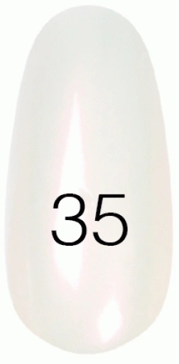 Лак Kodi Nail Polish №35 молочний, емаль 15 мл