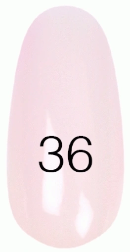 Лак Kodi Nail Polish №36 блідо-рожевий, емаль 15 мл