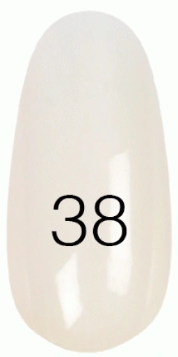 Лак Kodi Nail Polish №38 молочно-бежевий, емаль 15 мл