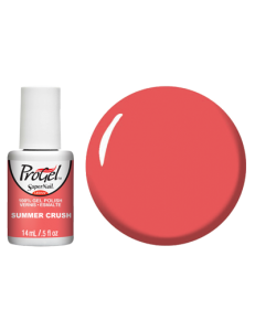 Гель-лак Літній вибух Super Nail ProGel Summer Crush коралово-рожевий, емаль 14 мл