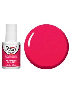 Гель-лак Захід савани Super Nail ProGel Savannah Sunset рожевий, емаль 14 мл
