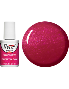 Гель-лак Танцівниця фламенко Super Nail ProGel Flamenco Dancer малиново-червоний з фіолетовим підтоном, шиммерний 14 мл