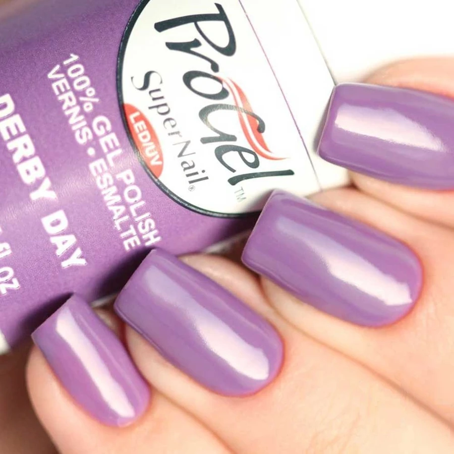 Гель-лак Кінний спорт Super Nail ProGel Derby Day фіолетовий, емаль 14 мл