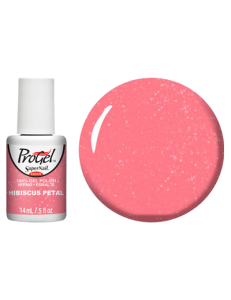 Гель-лак Super Nail ProGel Hibiscus Petal ніжно-рожевий з шиммером 14 мл