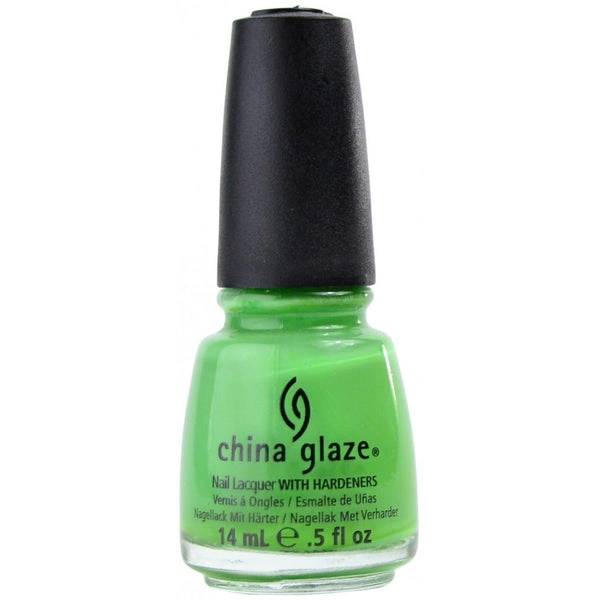 Лак China Glaze Gaga for green зелений, емаль 14 мл