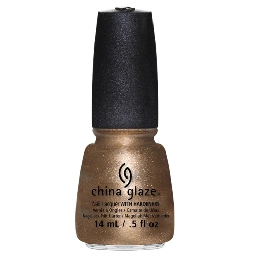 Лак China Glaze Goldie but Goodie бронзово-золотистий металік з глітером 14 мл
