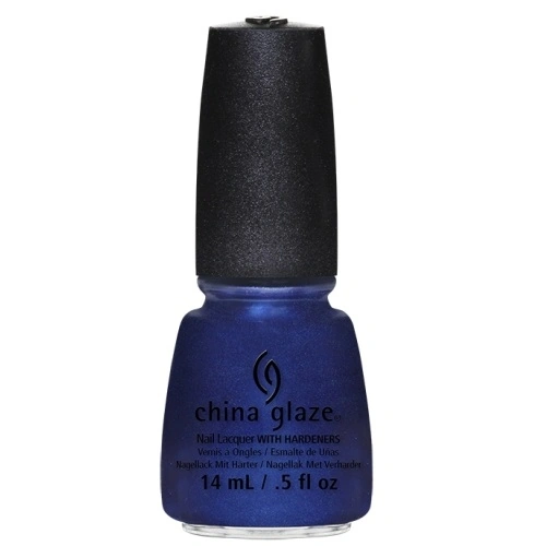 Лак China Glaze Scandalous shenanigans насичений синій, перламутр 14 мл