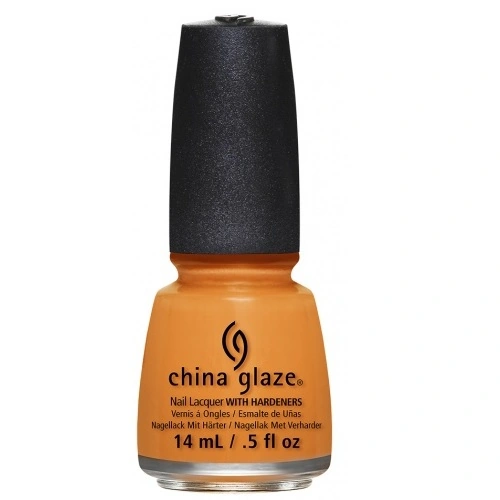 Лак China Glaze Stoked to be soaked цегляно-жовтогарячий, емаль 14 мл