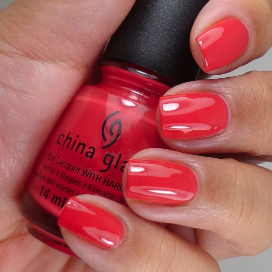 Лак China Glaze Seas the day червоно-малиновий, емаль 14 мл